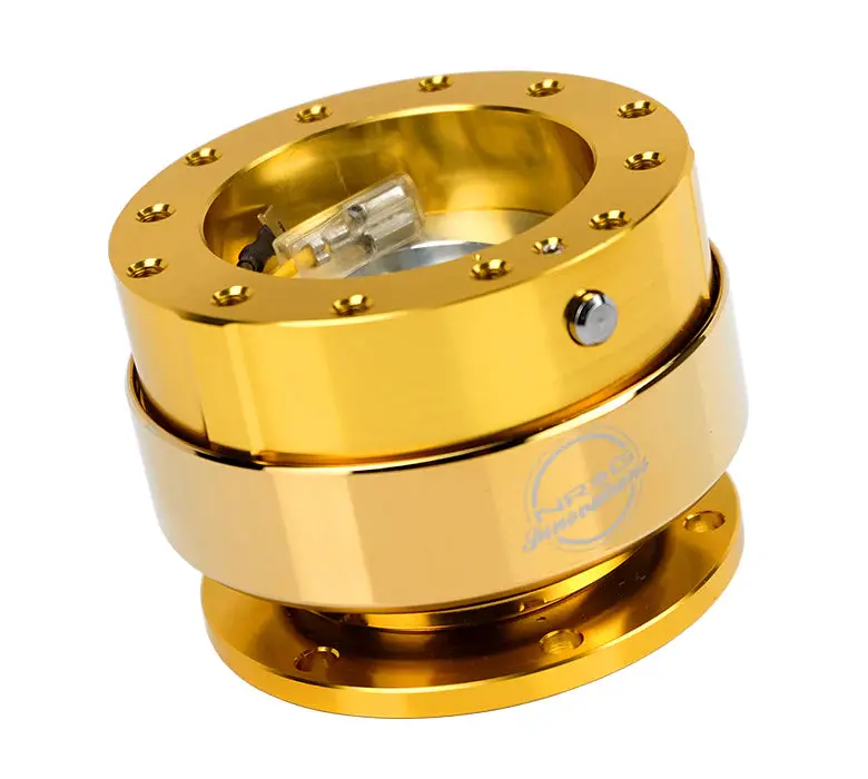 Nrg Quick Release - Gold  Body/Chrome Gold Ring 1