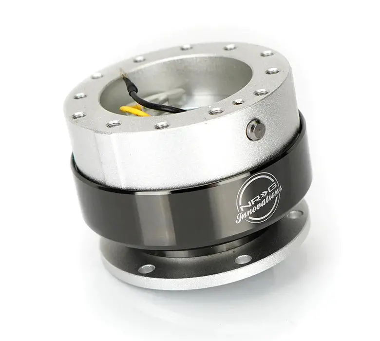 Nrg Quick Release - Silver Body/Titanium Chrome Ring 1