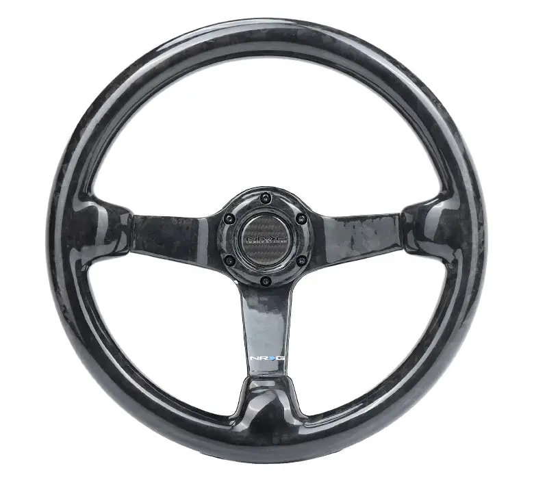Nrg Steering Wheel Forged Carbon Fiber 350Mm 3" Deep Dish 1