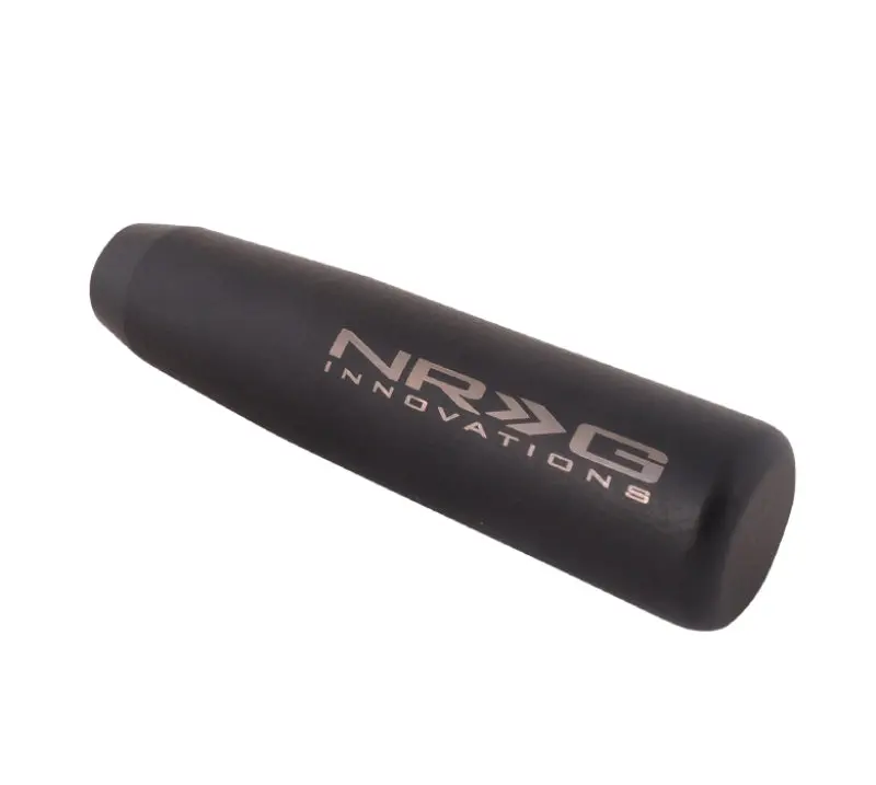 Nrg Universal Short Shifter Knob - 5In. Length / Heavy Weight 1.27Lbs. - Black Wrinkle Finish 1