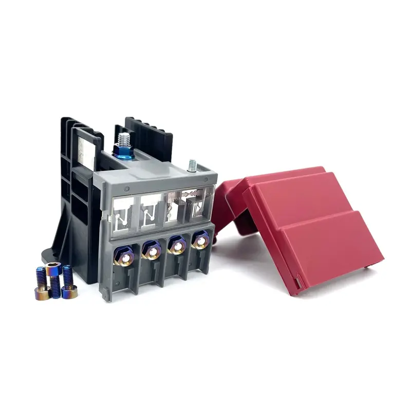 Oem Titanium Battery Relocation Kit (Evo 7-9/Universal) 1