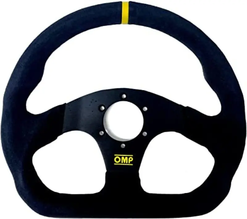 Omp Superquadro Steering Wheel - Small Spokes - Suede (Black) 1