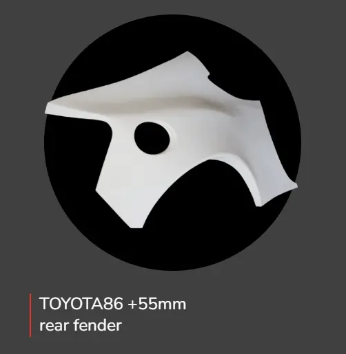 Origin Labo Kit Overfenders Arrière Toyota/Scion/Subaru Gt86/Fr-S/Brz Zn6/Zc6 +55Mm 1