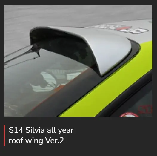 Origin Labo Roof Wing Nissan Silvia S14 1
