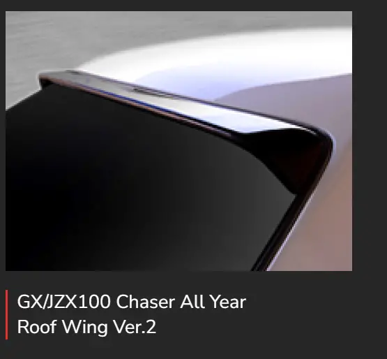 Origin Labo Roof Wing Toyota Chaser Jzx100 1