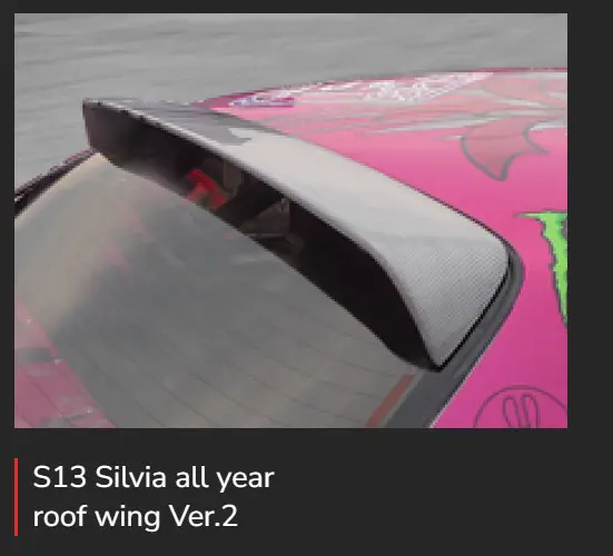 Origin Labo Roof Wing V2 Nissan Silvia S13 1