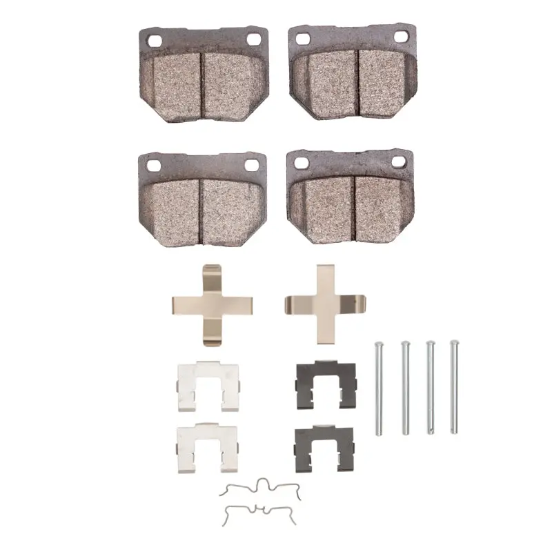 R1 1989-1996 Nissan 300Zx Turbo Rear R1 Performance Sport Pads & Hardware Kit 1