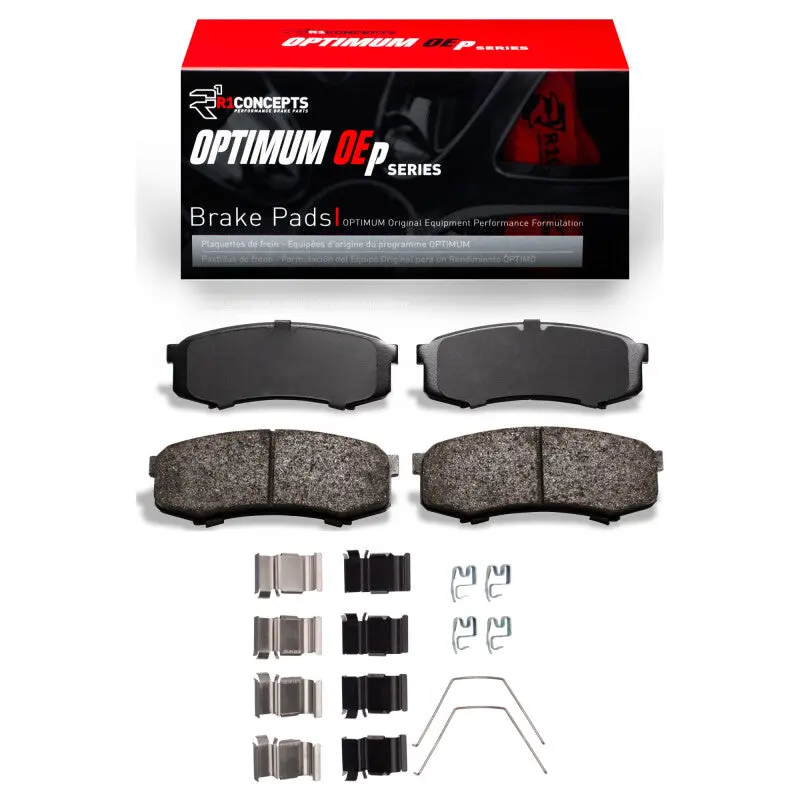 R1 1993-2024 Lexus Gx460 Rear R1 Optimum Oe Pads & Hardware Kit 1
