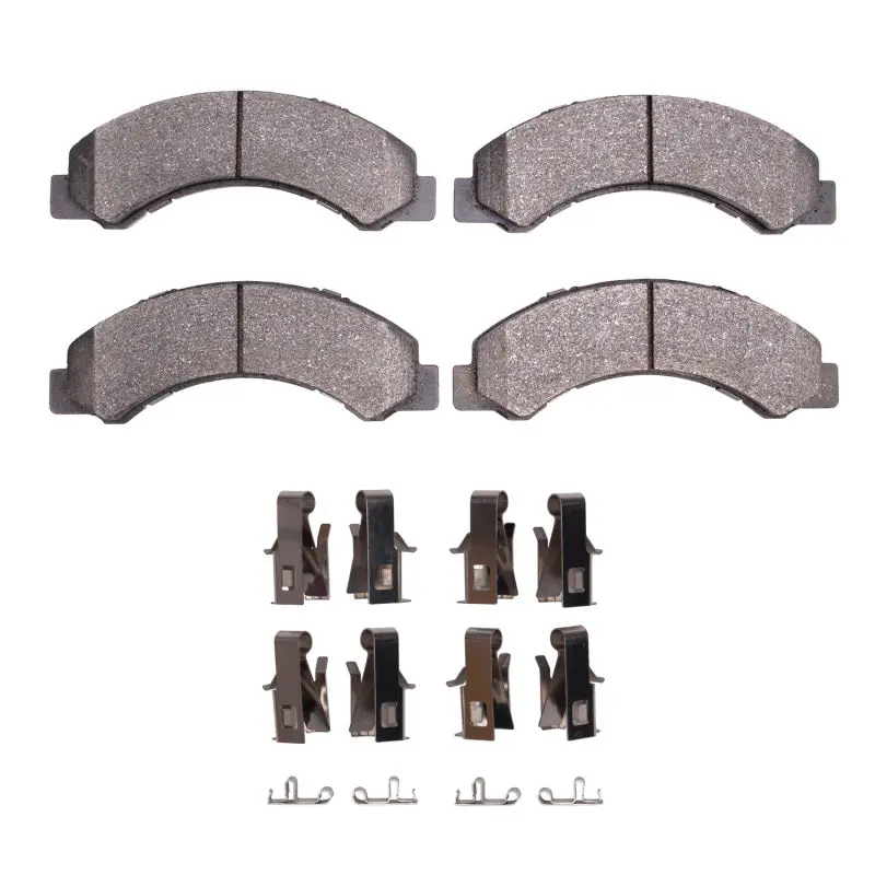 R1 1998-2024 Chevrolet Lcf3500 Gas Engine Front/Rear R1 Super Duty Pads & Hardware Kit 1
