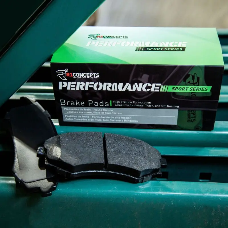 R1 2008-2025 Infiniti Q50 Rear R1 Performance Sport Pads & Hardware Kit 2