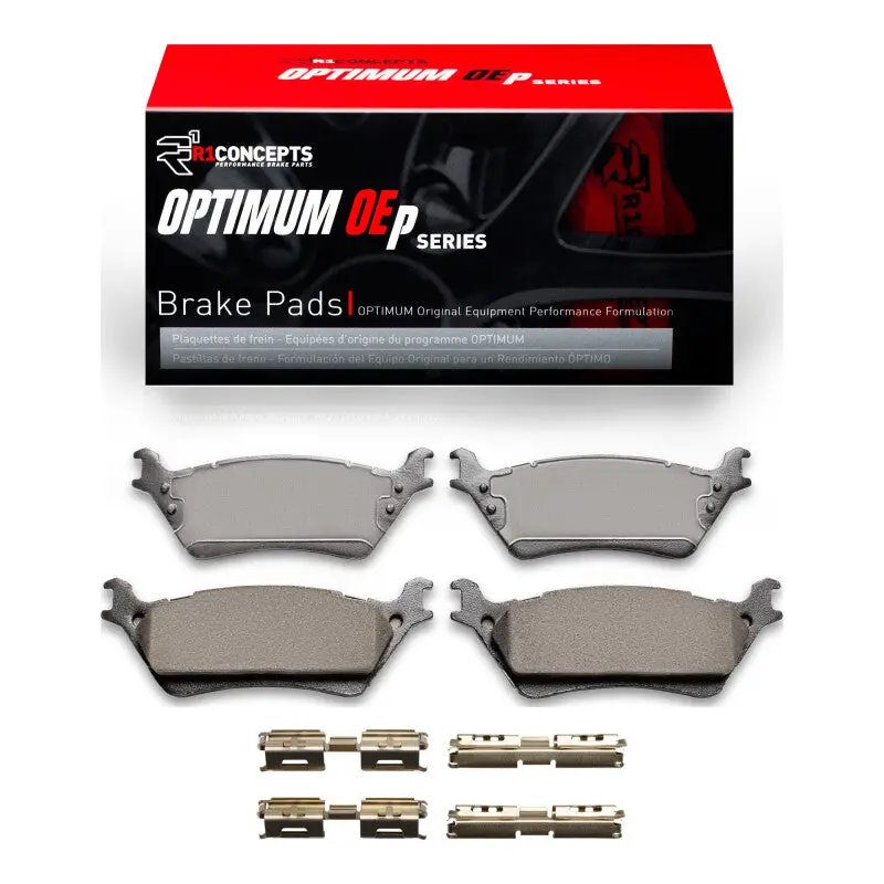 R1 2012-2020 Ford F-150 Rwd Rear R1 Optimum Oe Pads & Hardware Kit 1