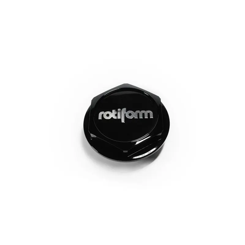 Rotiform Billet Hex Center Cap (Aerodisc) - Black 1