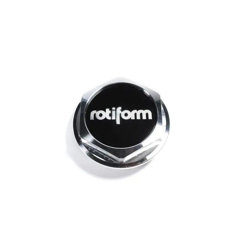 Rotiform Billet Hex Center Cap (Aerodisc) - Machined Silver 1