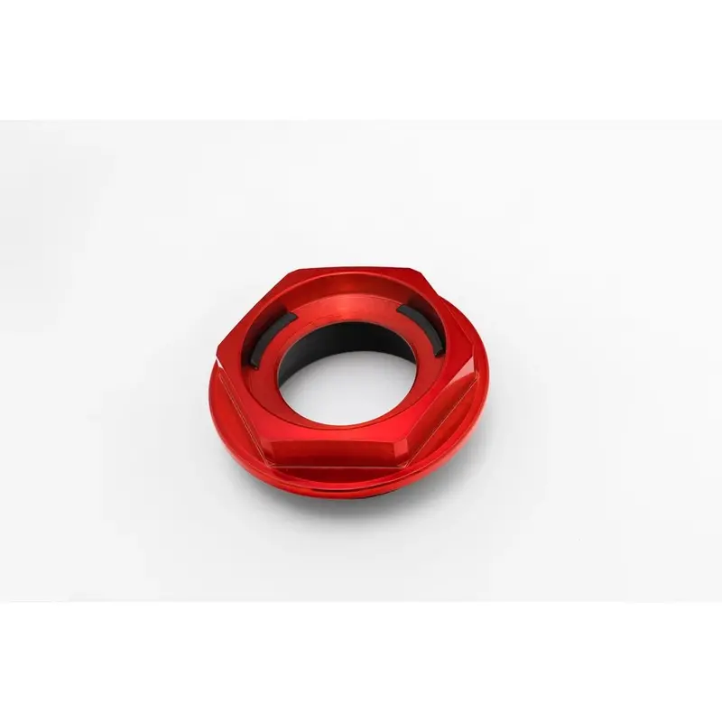 Rotiform Hex Center Cap - Candy Red 1