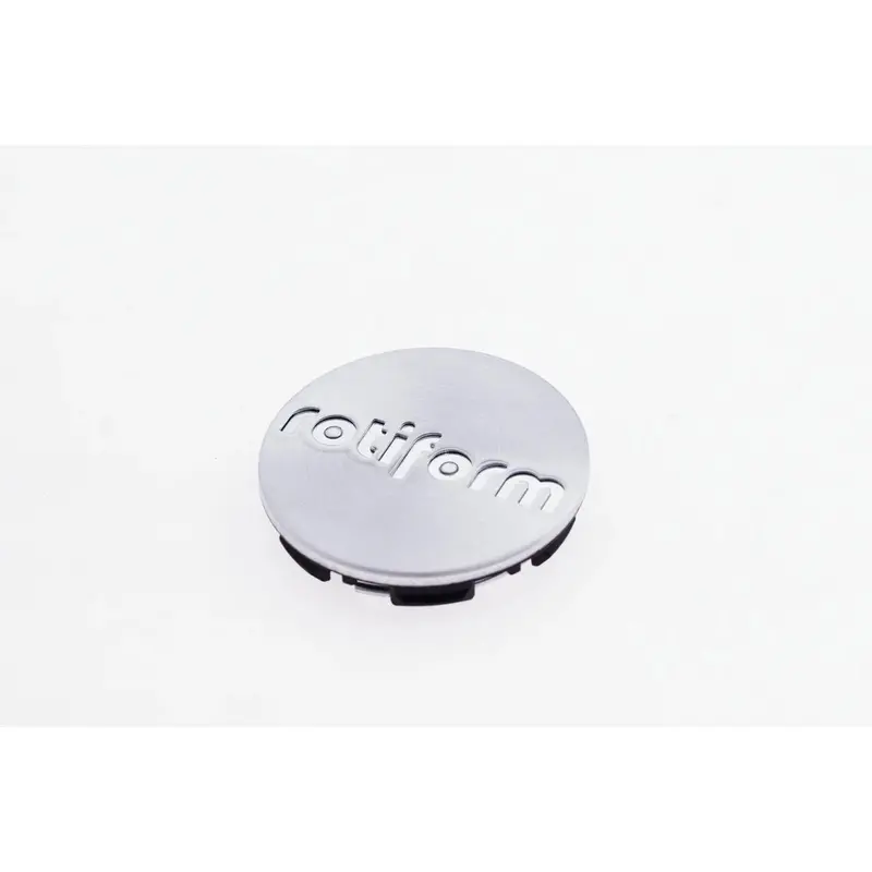 Rotiform Push-In Center Cap - Machined Silver 1