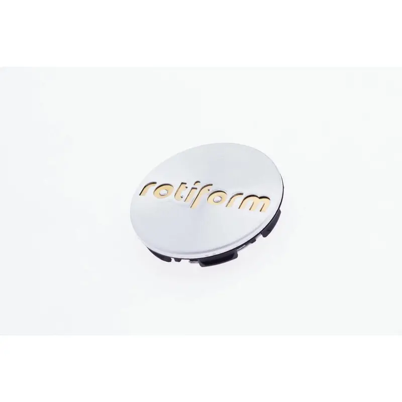 Rotiform Push-In Center Cap - Machined Silver & Gold 1