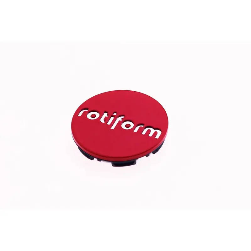 Rotiform Push-In Center Cap - Red & Chrome 1