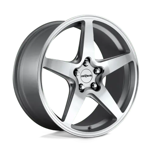 Rotiform Wheels Wgr 18X9.5 5X114.3 +40 - Silver 1