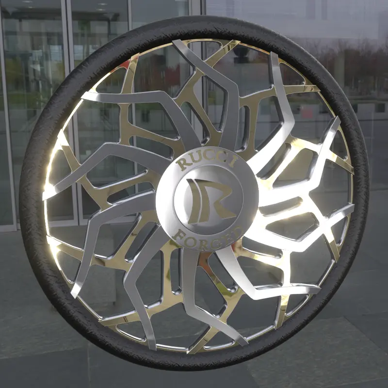 Rucci Game Steering Wheel 1