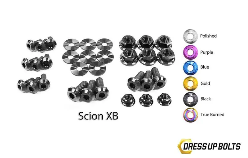 Scion Xb (2007-2015) Titanium Dress Up Bolts Engine And Engine Bay Kit 6