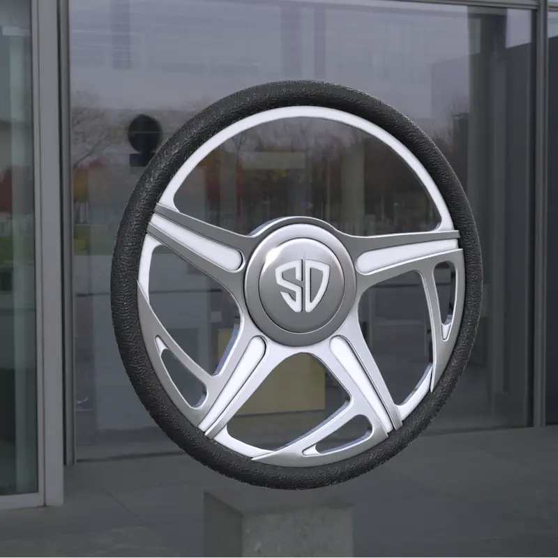 Sd Forged Sickle Half Steering Wheel 1
