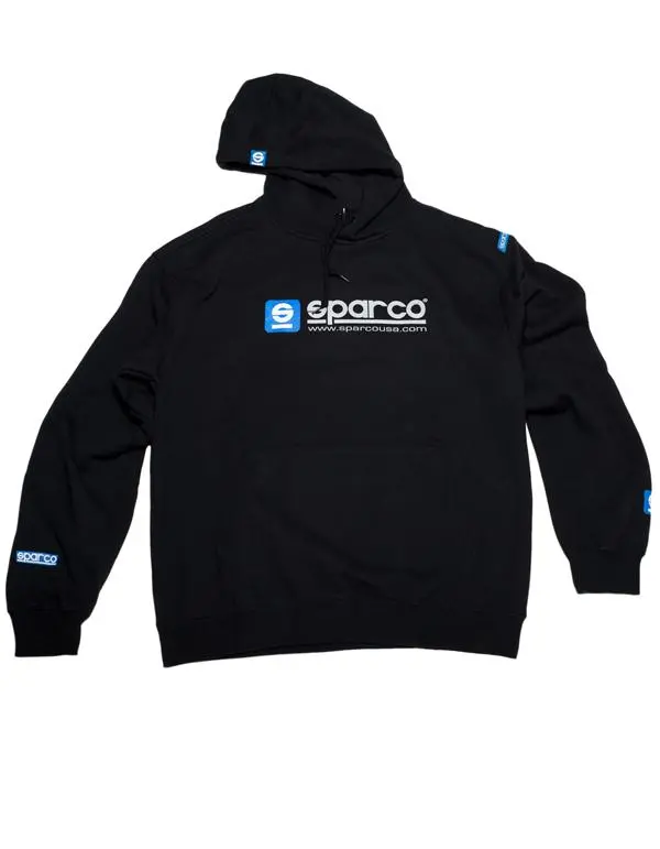 Sparco Sweatshirt Hooded Www Blk Xxlrg 1