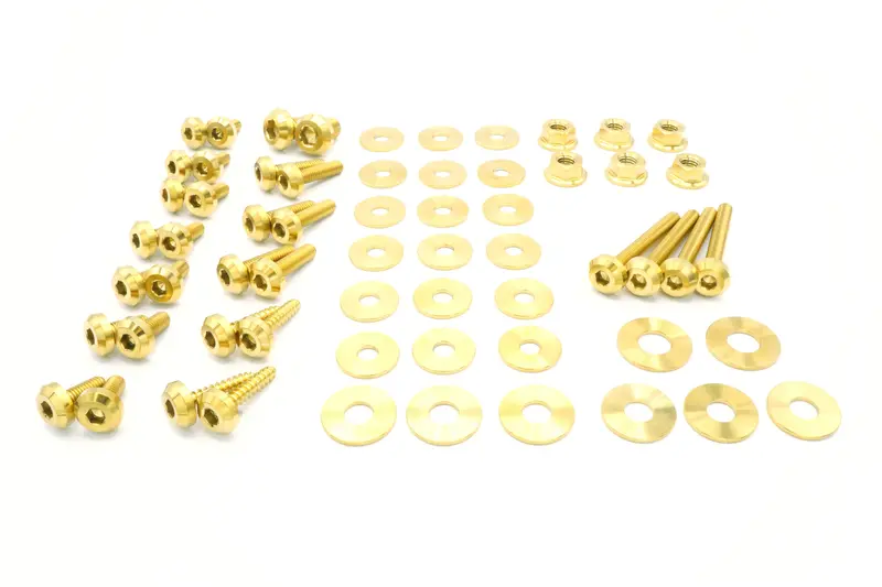 Stage 1 Titanium Hardware Engine Bay Kit - Bmw E82 135I (2007-2012) 6