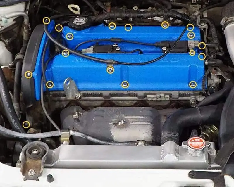 Stage 1 Titanium Hardware Engine Kit - 4G63 Engine 7