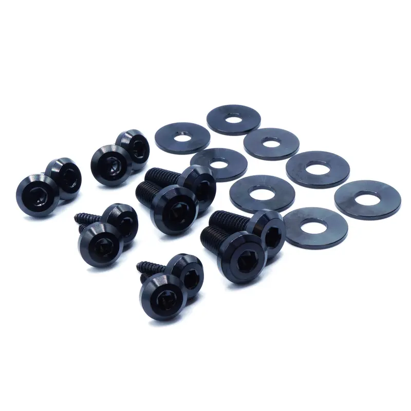 Stage 1 Titanium Hardware Trunk Kit - Bmw E46 M3 (2000-2006) 1