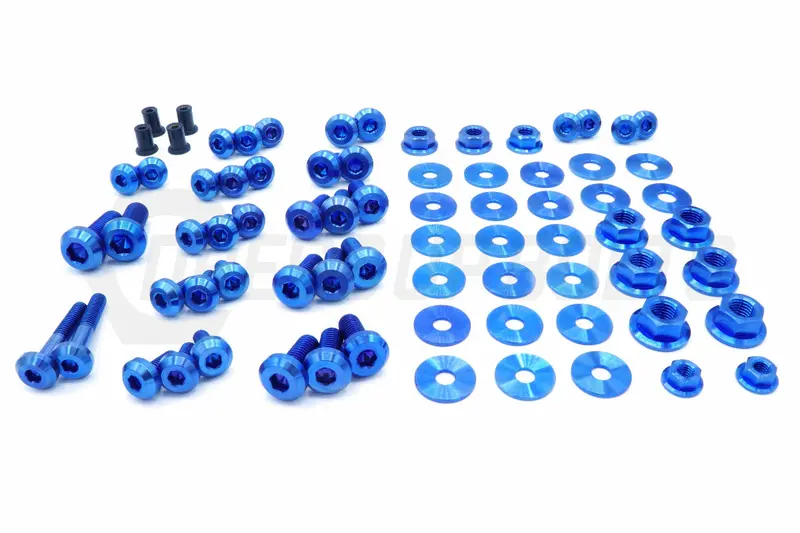 Stage 2 Titanium Hardware Engine Bay Kit - Mitsubishi Evo Ix 1