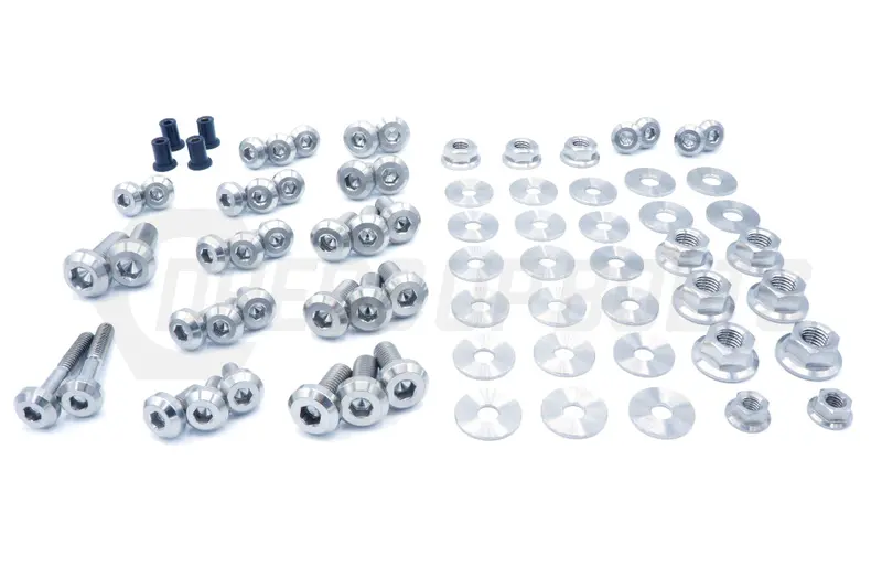 Stage 2 Titanium Hardware Engine Bay Kit - Mitsubishi Evo Viii 1