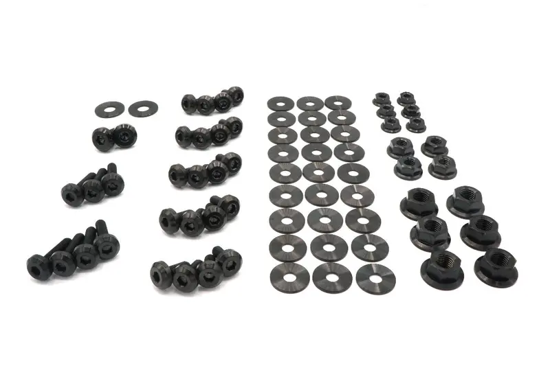Stage 2 Titanium Hardware Engine Bay Kit - Nissan S15 (1999-2002) 1