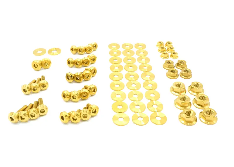 Stage 2 Titanium Hardware Engine Bay Kit - Nissan S15 (1999-2002) 4