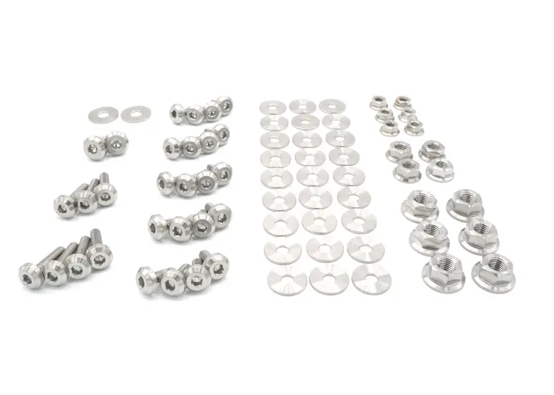 Stage 2 Titanium Hardware Engine Bay Kit - Nissan S15 (1999-2002) 6