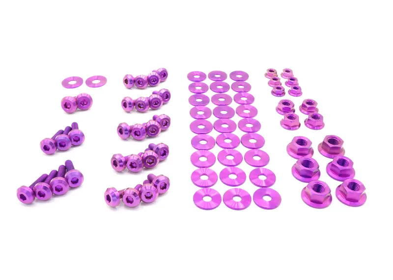 Stage 2 Titanium Hardware Engine Bay Kit - Nissan S15 (1999-2002) 7