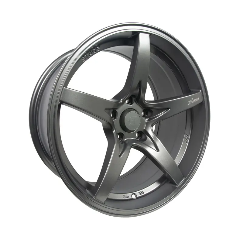 Stage Wheels Monroe 18X9 +12Mm 5X114.3 Cb: 73.1 Color: Matte Gun Metal 1