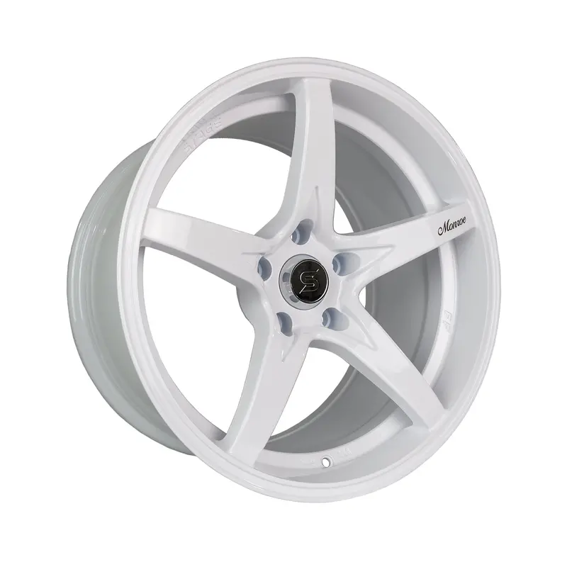 Stage Wheels Monroe 18X9 +12Mm 5X114.3 Cb: 73.1 Color: White 1