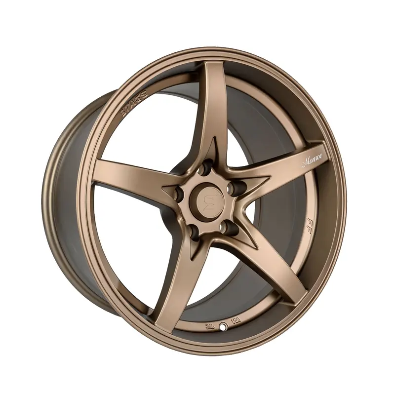 Stage Wheels Monroe 18X9 +22Mm 5X114.3 Cb: 73.1 Color: Matte Bronze 1