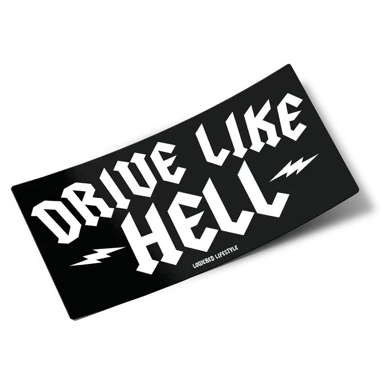 Sticker – Drive Like Hell 1