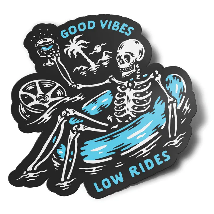 Sticker – Good Vibes Low Rides 1