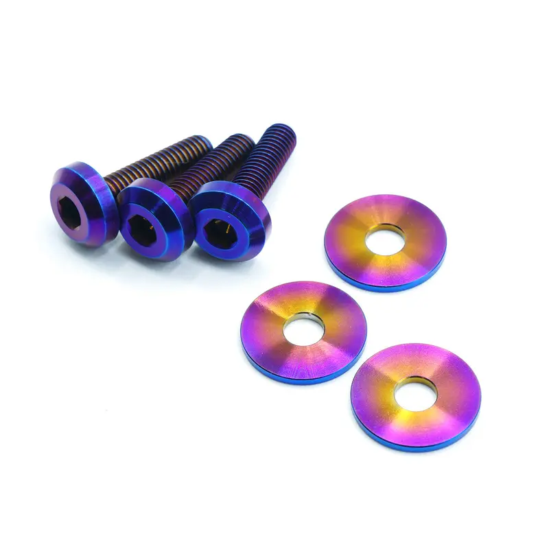 Titanium Engine Cover Hardware Kit – 2023+ Nissan Z / Infiniti Q50 Q60 (Vr30ddtt) 1
