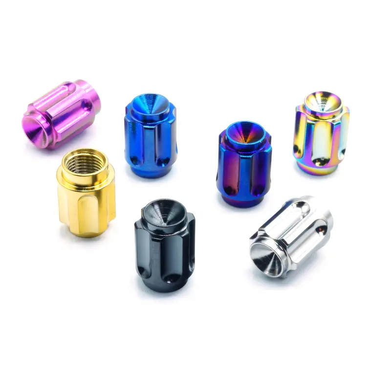 Titanium Gear Valve Stem Cap 1