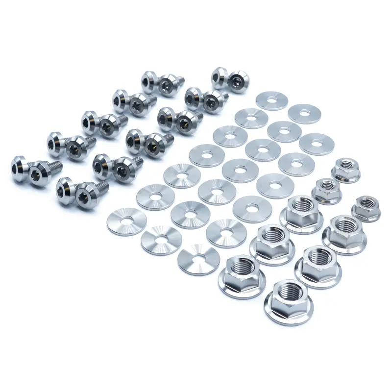 Titanium Hardware Engine Bay Kit - Acura Rsx (2002-2006) 1