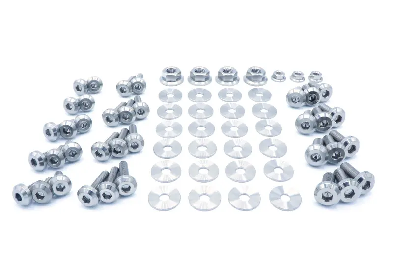Titanium Hardware Engine Bay Kit - Nissan Skyline Gt-R (R32) 6