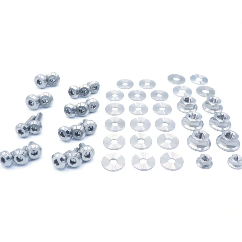 Titanium Hardware Engine Bay Kit - Nissan Skyline Gts-R (R31) 1