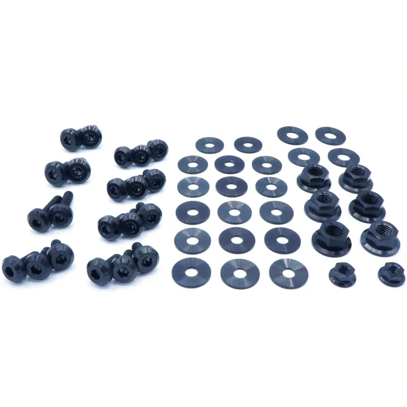 Titanium Hardware Engine Bay Kit - Nissan Skyline Gts-R (R31) 4