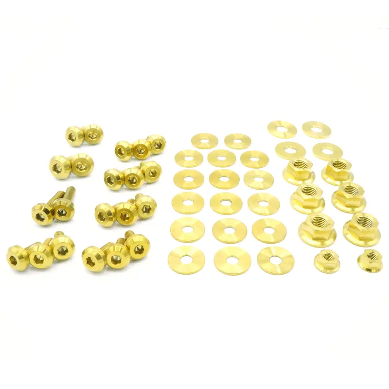 Titanium Hardware Engine Bay Kit - Nissan Skyline Gts-R (R31) 6
