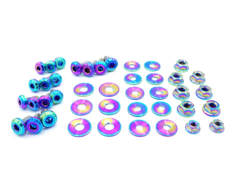 Titanium Hardware Engine Bay Kit - Subaru Wrx/Sti (2008-2014) 1