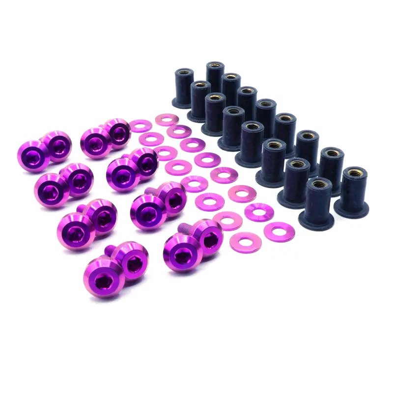 Titanium Hardware Plastic Clip Delete Trunk Kit - Honda Civic Si (2012-2015) 1
