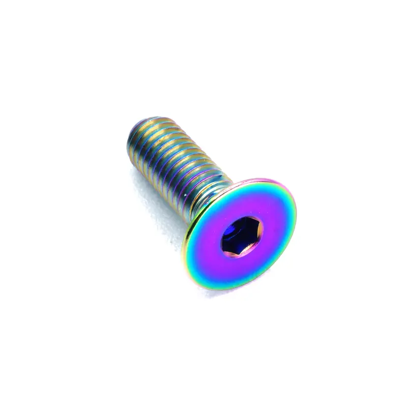 Titanium Hardware Steering Wheel Kit - Countersunk Design 6